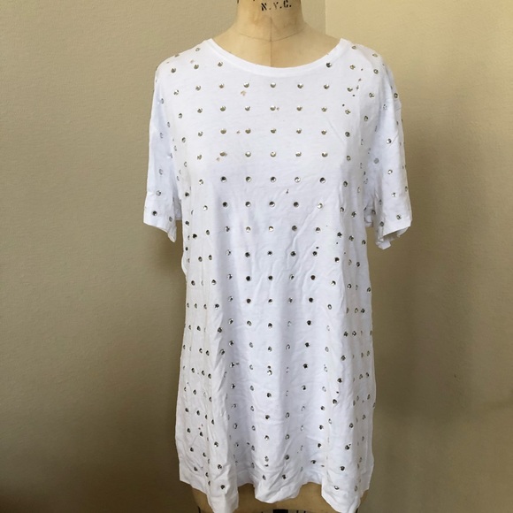 LF Tops - Emma and Sam Rhinestone Top